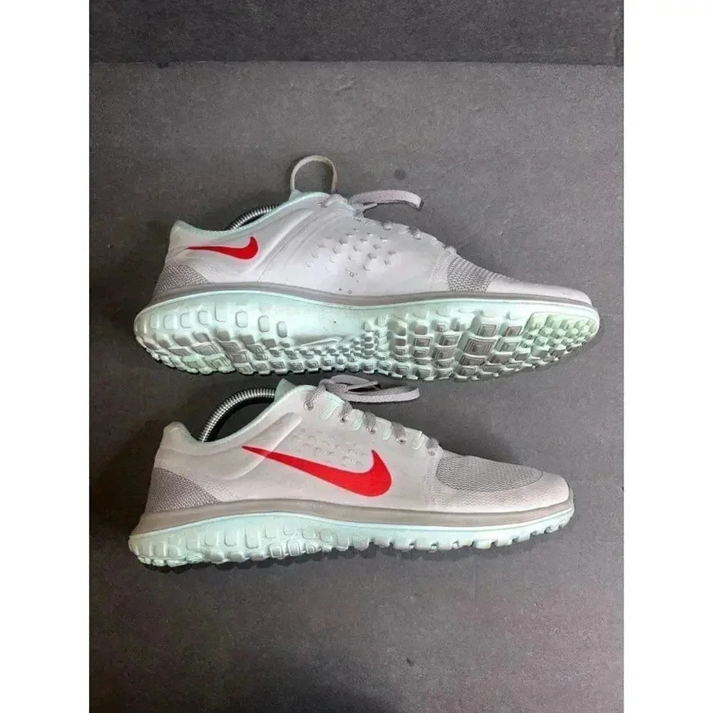 Nike fitsole lite grey teal running shoes sneakers athletic women’s size 10 - Picture 6 of 10